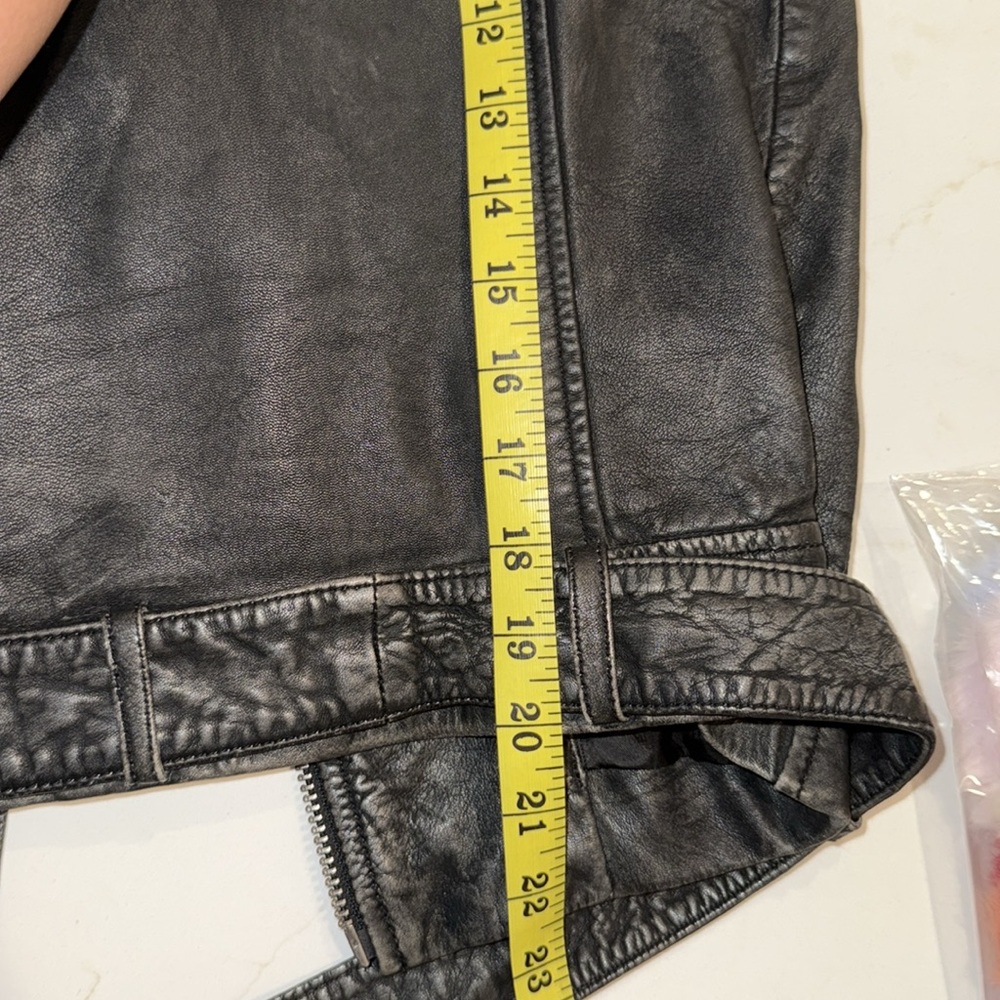 Topshop Leather Vest - Picture 5 of 6